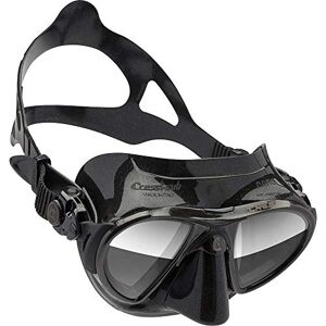 Cressi Nano Compact Low Volume Scuba-Freediving-Snorkeling Mask (Made in Italy), Black HD Mirrored Lens