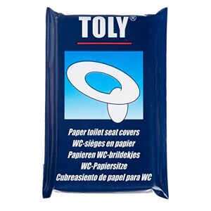 TOLY Paper 10-piece Toilet Seat Covers White, N/A