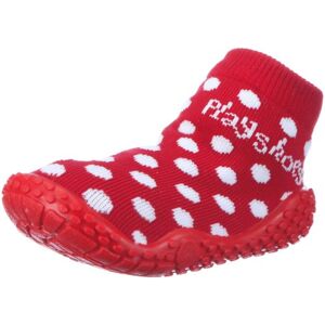 Playshoes Girls UV Protection Aqua Socks Dots Bathing Sandals 174803 Red 12.5 UK Child, 30 EU Regular