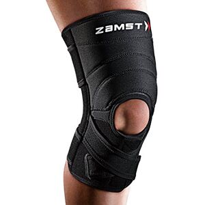 Zamst ZK-7 Kniebandage Verstellbar Seitliche und Vordere Stabilisierung Kompressions- Kniebandage Männer Kniebandage Damen Bandage Knie Bequem Atmungsaktiv Offenes Design Ideal zum Sport