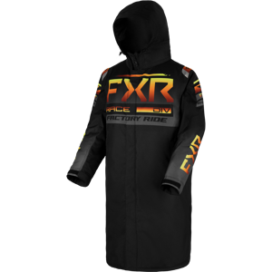 FXR Jakke  Warm-Up Coat, Sort/Inferno