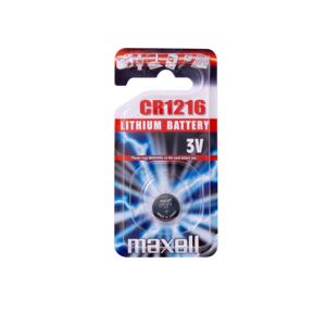 Maxell Knapcellebatteri Lithium Cr1216 - Pakke Med 1 Stk.