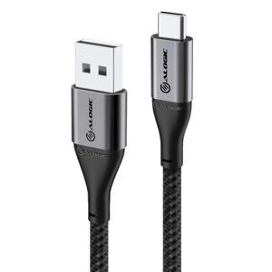 Alogic Ladekabel Usb-A Til Usb-C, Grå, 1,5 Meter