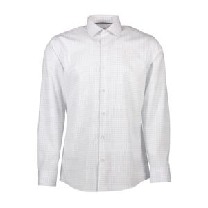 Seven Seas Skjorte S55, Slim Fit, Strygefri, Hvid/lys Blå, 2xl