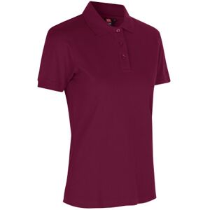 ID Identity Stretch Poloshirt Dame Bordeau