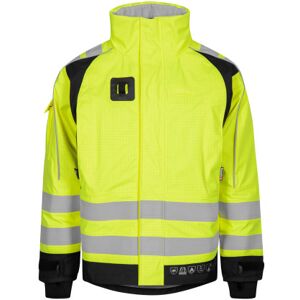 Lyngsøe Rain Jacket Yellow/black M