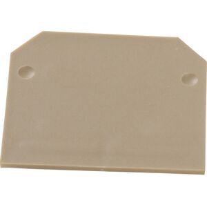 Weidmüller Ap Sak Endeplade, Beige, 2,5 Mm²