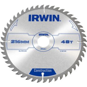 Irwin Rundsavklinge 48td. Ø216/30mm