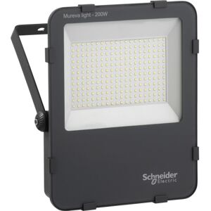 Schneider Electric Schneider Mureva Led Projektør 6500k, 200w  Sort