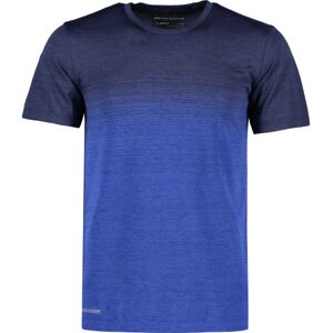 Geyser Sømløs Stribet T-Shirt, G21024, Navy Melange, Str. S