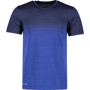 Geyser Sømløs Stribet T-Shirt, G21024, Navy Melange, Str. S