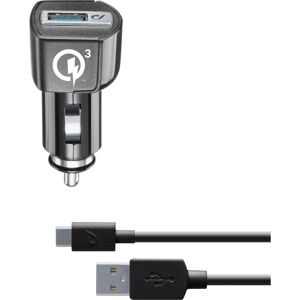 Andet Cellularline 12/24v Qualcomm Fast Charge Lader Til Huawei Usb-C