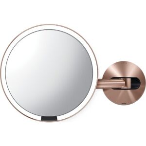 Simplehuman Væghængt Sensor Spejl, Genopladelig, Rosa Guld