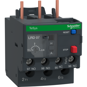 Schneider Electric Schneider Tesys Lrd07 Termorelæ, 1,6-2,5 A