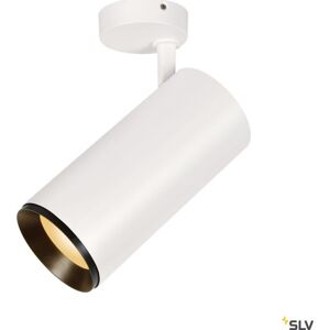 SLV Numinos Xl, Påbygningsspot 36w 2700k 36°, Hvid/sort