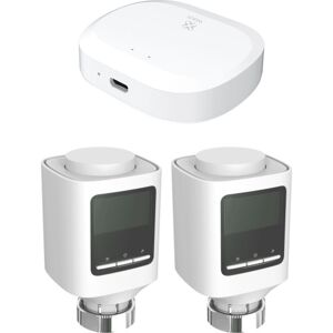 Woox Smart Radiatorventil Sæt Med Woox Zigbee Gateway