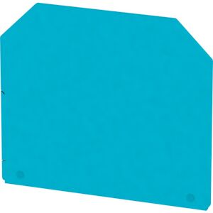 Weidmüller Wap Endeplade, Blå, 2,5-10 Mm²  Blå