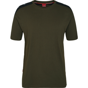 FE Engel T-Shirt 9810-141 Grøn/sort 2xl