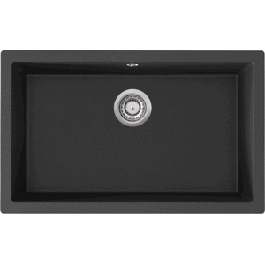 Lavabo Jupiter 800 Køkkenvask, 75,6x46,6 Cm, Sort