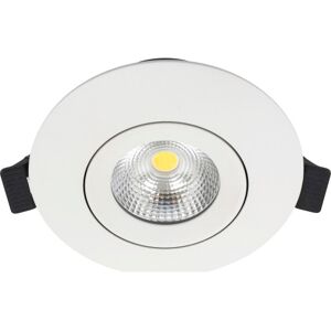 Nordtronic Downlight Velia Eco M/3 Step Cct Skift, 7w, Mat Hvid (6 Stk Pak)  Hvid