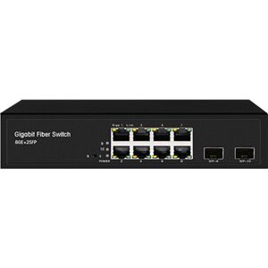 Lan-com Desptop Switch 8-Port 10/100/1000 Uplink 2-Port La-Swai-G0208-S