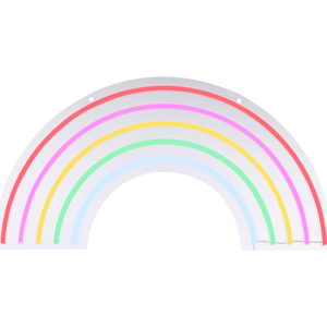 Paul Neuhaus Rainbow Neonskilt  Multi