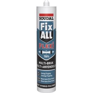 Soudal Fix All Fleksibel Lim/fugemasse 290 Ml, Grå