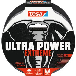 Tesa Reperationstape Ultra Power Extreme 50 Mm X 25 M, Sort