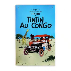 Satana Metalskilt - Tintin Au Congo