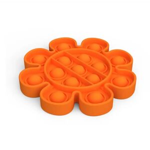 Satana Fidget Toys - Pop It - Blomst (Flere Farver) (Farve: Orange)