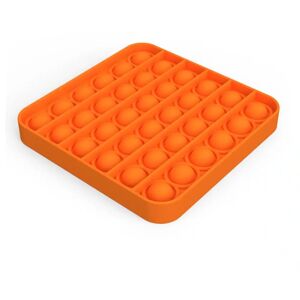 Satana Fidget Toys - Pop It - Firkant (Flere Farver) (Farve: Orange)