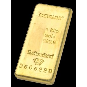 Metalor guldbarre 1000g