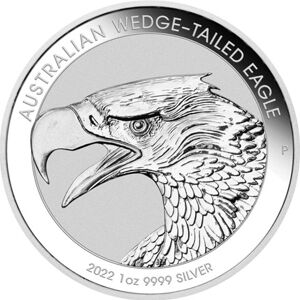 Sero Guld Australian Wedge-Tailed Eagle 1oz sølvmønt (2022)