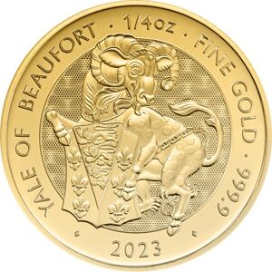 Sero Guld Yale of Beaufort 1/4oz - Royal Tudor Beasts (2023)