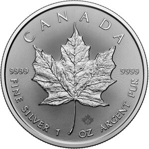 Sero Guld Maple Leaf 1oz sølvmønt (2024)