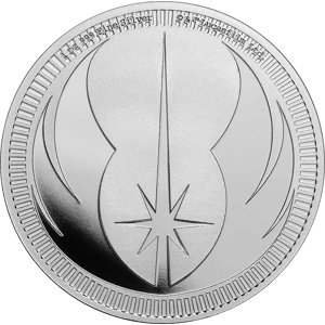 Sero Guld Niue Star Wars - Jedi Order 1oz sølvmønt (2023)