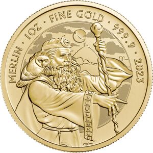 Sero Guld Merlin - Myths and Legends 1oz guldmønt (2023)