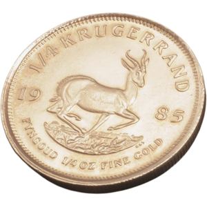 Pre-Owned - Krugerrand 1/4 oz guldmønt (1985)