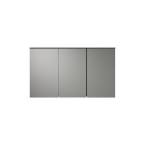 Synnax spejlskab badeværelse 3 spejllåger grå.
