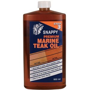 Snappy Premium marine teak oil 950 ml.