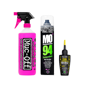 Muc-Off Wash, Protect, Dry Lube Kit