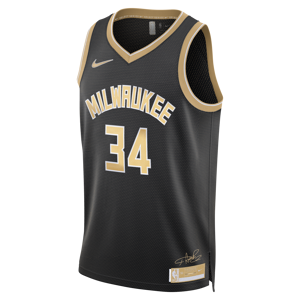 Giannis Antetokounmpo Milwaukee Bucks 2024 Select Series Nike Dri-FIT NBA Swingman-trøje til mænd - sort sort S
