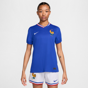 FFF 2024/25 Stadium Home Nike Dri-FIT Replica-fodboldtrøje til kvinder (herrehold) - blå blå XL (EU 48-50)