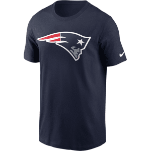 Nike Logo Essential (NFL New England Patriots)-T-shirt til mænd - blå blå M