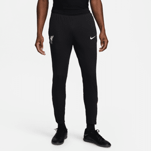 Maskinstrikkede Liverpool FC Strike Elite Nike Dri-FIT ADV-fodboldbukser til mænd - sort sort XL