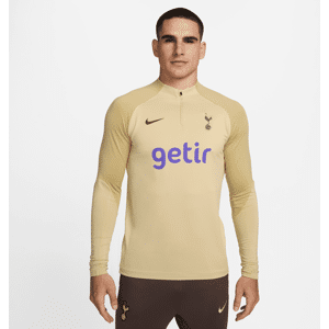 Maskinstrikket Tottenham Hotspur Strike Third Nike Dri-FIT-fodboldtræningstrøje til mænd - brun brun M