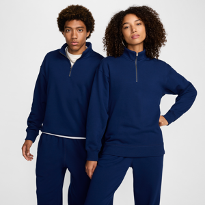 Nike Wool Classics-trøje med 1/4 lynlås - blå blå XL