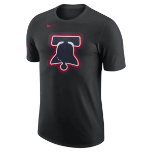 Philadelphia 76ers City Edition Nike NBA-T-shirt til mænd - sort sort S