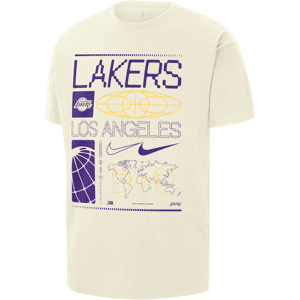 Los Angeles Lakers Nike NBA Max90-T-shirt til mænd - hvid hvid S