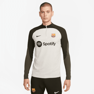Maskinstrikket FC Barcelona Strike Elite Nike Dri-FIT ADV-fodboldtræningstrøje til mænd - brun brun XL